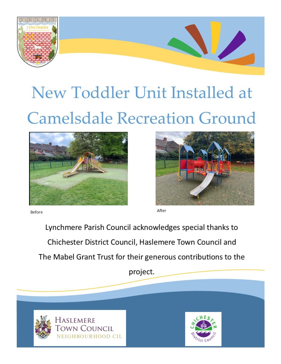 Camelsdale Toddler Unit flyer
